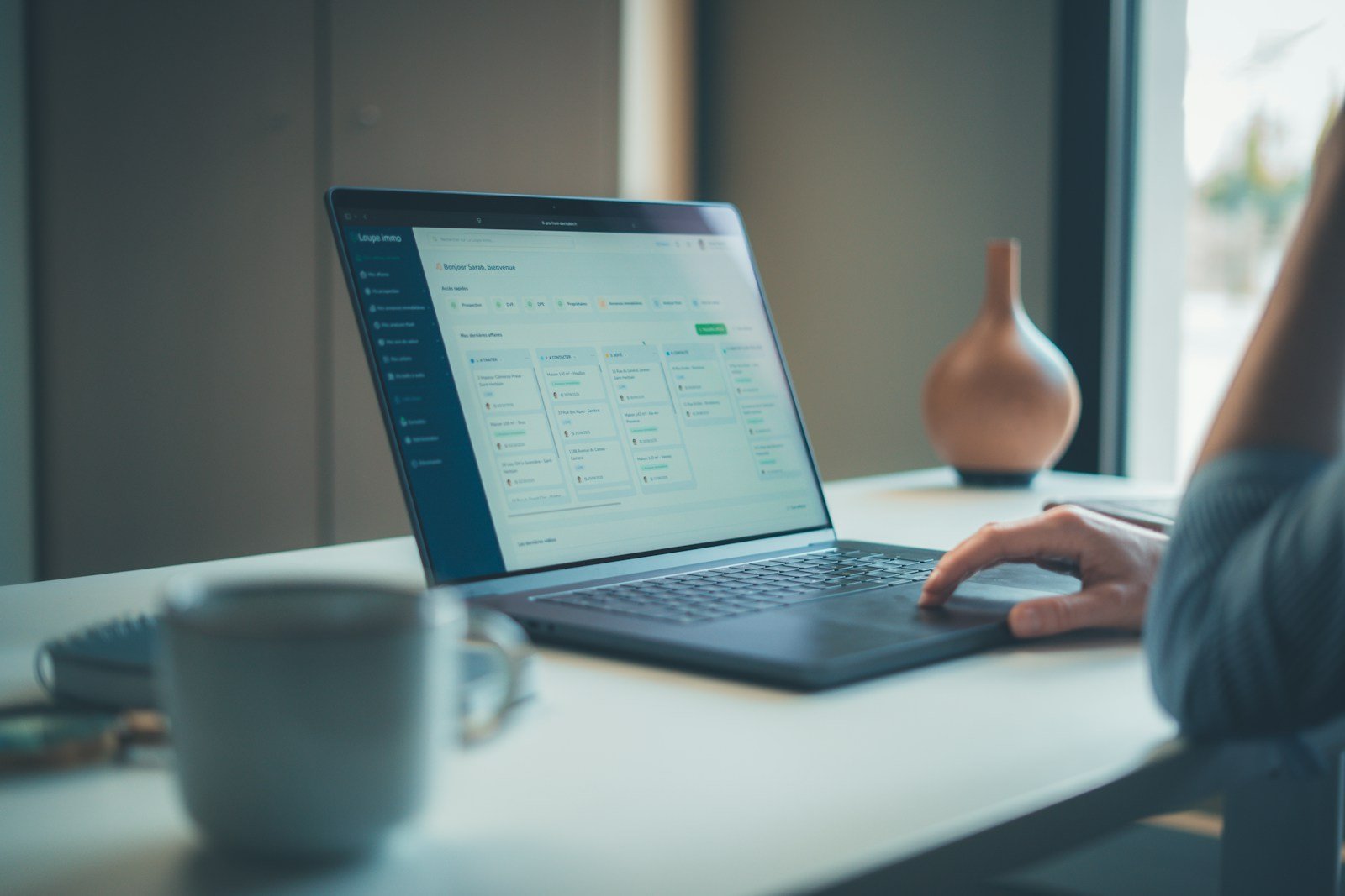 Researcher learning how to write a data management plan for graduate research