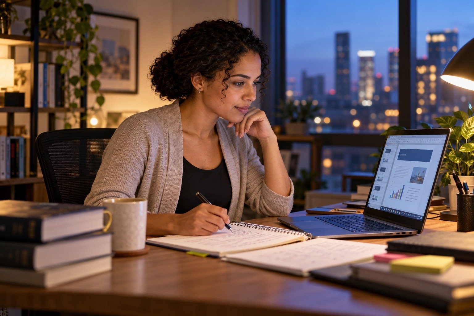 Working professional preparing for a dissertation proposal defense while working full time